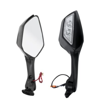 R1M Style Rear-View Mirrors – Sleek Aerodynamic Motorcycle Mirrors