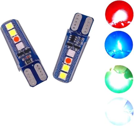 Multicolour Motorcycle Parking Bulb – LED Bike Indicator & Side Light