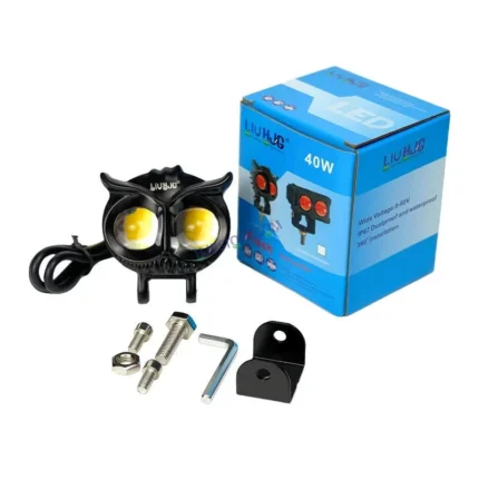 HJG Owl Fog Light – High-Performance Motorcycle LED Fog Lamp