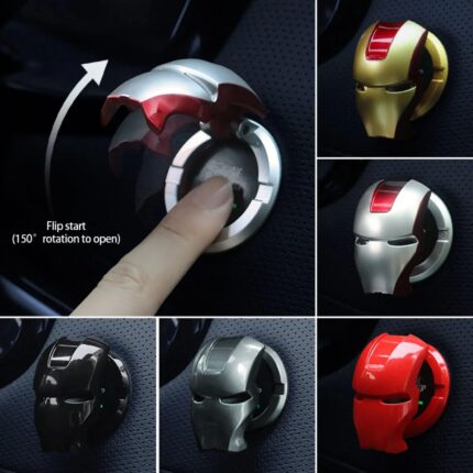 Iron Man Ignition & Key Cap – Bike & Car Key Cover