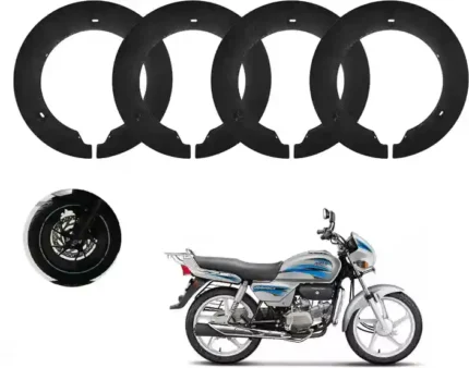 18-Inch Half Wheel Cover – Reflective Rim Protector for Motorcycles & Bicycles