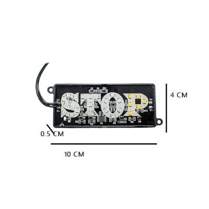 Stop/Back Light – High-Visibility Tail Brake Light for Motorcycles & Scooters