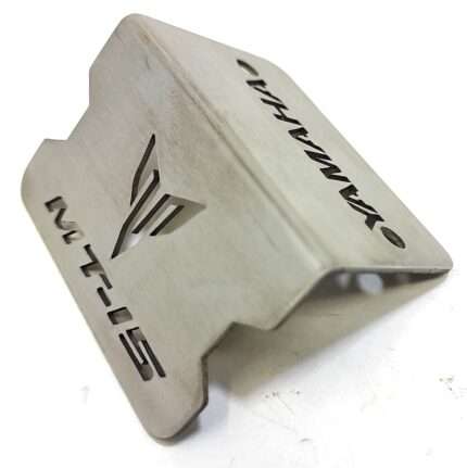 Stainless Steel Disk Brake Reservoir Cover – Yamaha MT R15 Premium Brake Accessory