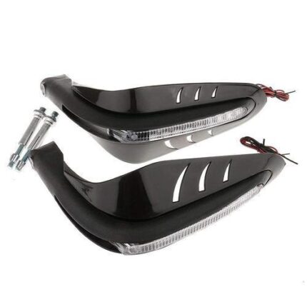 Handguard with Lights – Universal Motorcycle Protective LED Hand Guards